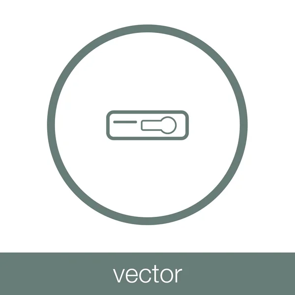 Projektor Symbol Konzept Flacher Stil Design Illustration Symbol — Stockvektor