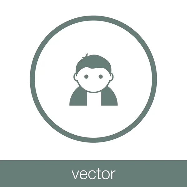 Nieuws Icoon Concept Platte Stijl Illustratie Pictogram — Stockvector