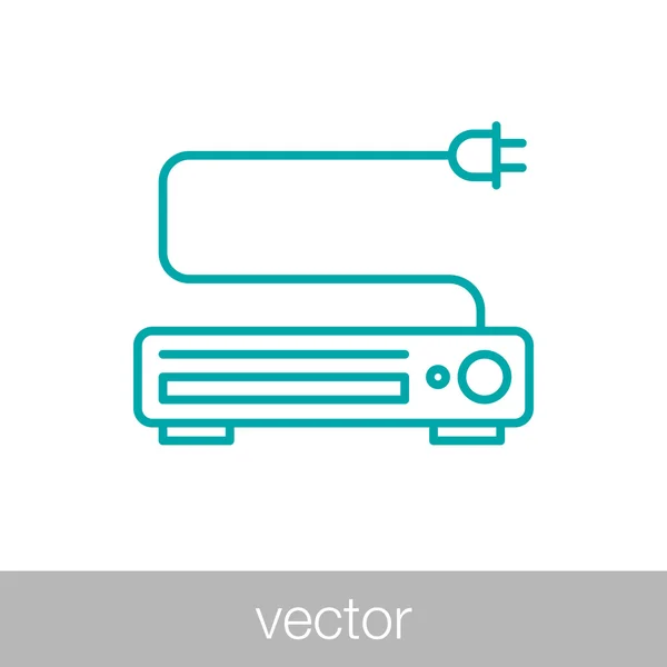 Projector Icon Concept Flat Style Design Illustration Icon — 스톡 벡터