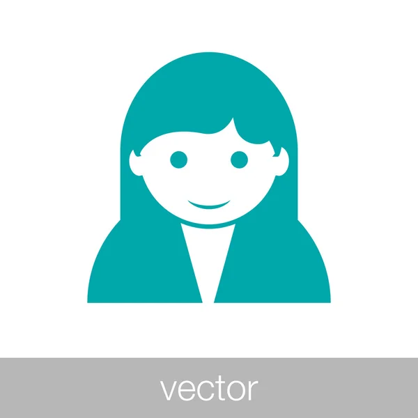 Ícone Avatar Ícone Conceito Silhueta Perfil Pessoas Concept Ícone Ilustração — Vetor de Stock