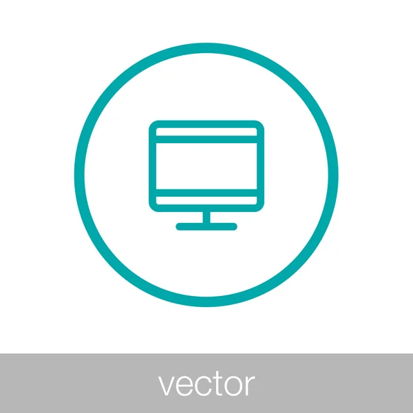 Icon Concept Flat Style Design Illustration Icon — Stock Vector
