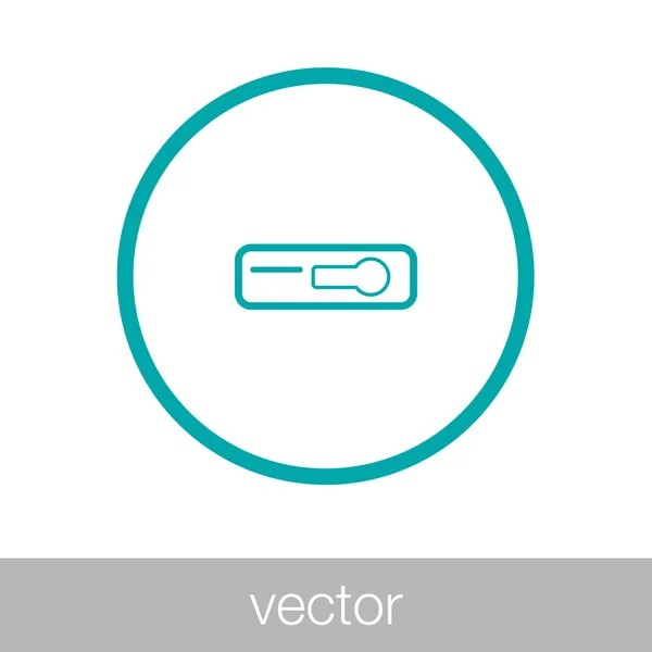 Projektor Symbol Konzept Flacher Stil Design Illustration Symbol — Stockvektor