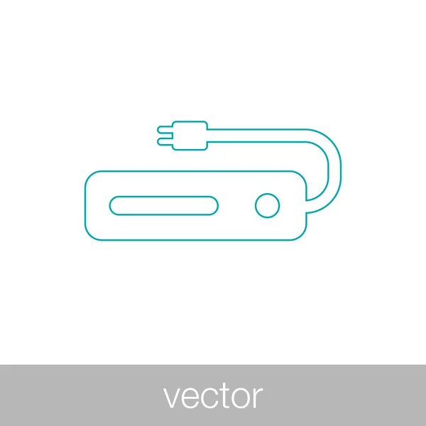 Projektor Symbol Konzept Flacher Stil Design Illustration Symbol — Stockvektor