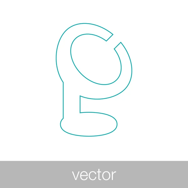 Microfoon Icoon Concept Platte Stijl Illustratie Pictogram — Stockvector