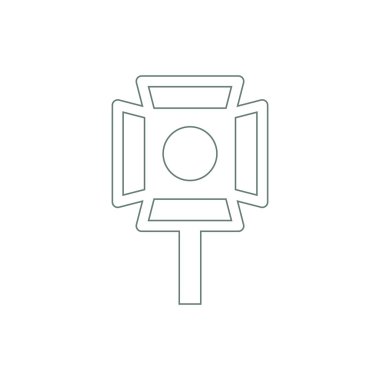 Flaş ikonu. Düz biçim tasarım resimleme simgesini kavra.