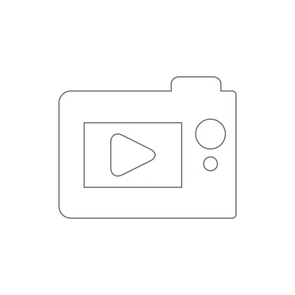 Camera Icon Concept Flat Style Design Illustration Icon — 스톡 사진