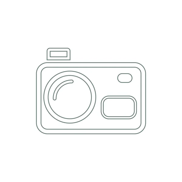 Kamera Symbol Konzept Flacher Stil Design Illustration Symbol — Stockfoto