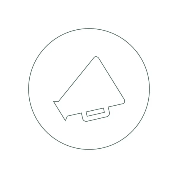 Lautsprecher Symbol Konzept Flacher Stil Design Illustration Symbol — Stockfoto