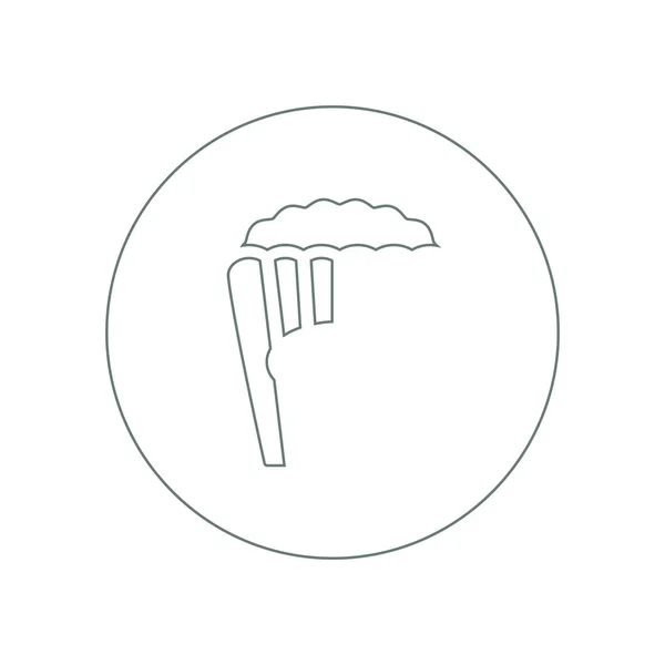 Popcorn Ikone Konzept Flacher Stil Design Illustration Symbol — Stockfoto