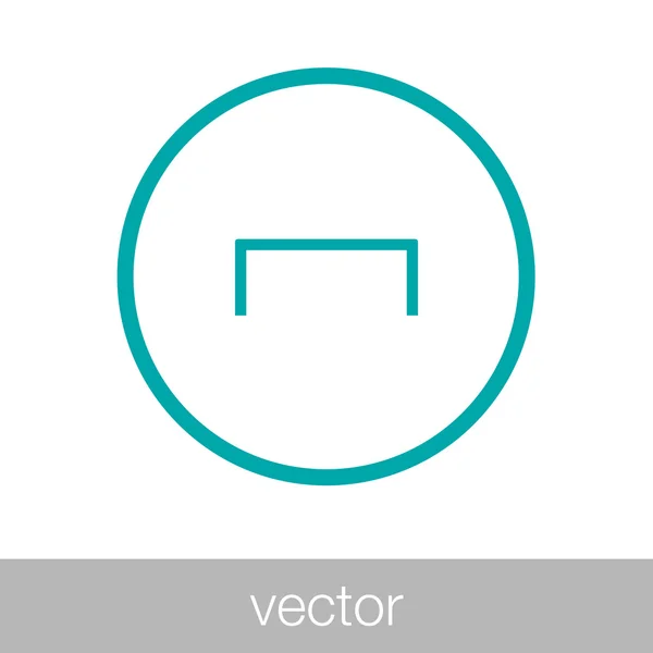 Reue Barricade Icon Иконка Плоским Дизайном — стоковый вектор