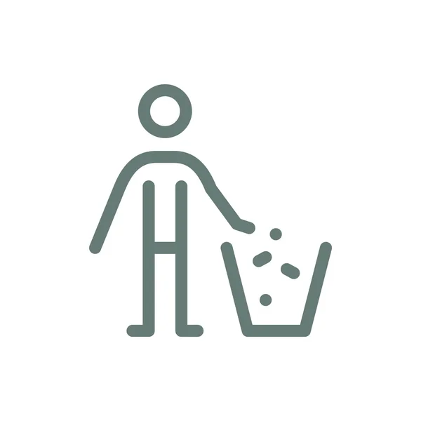 Recycle sign icon. Concept flat style design illustration icon.