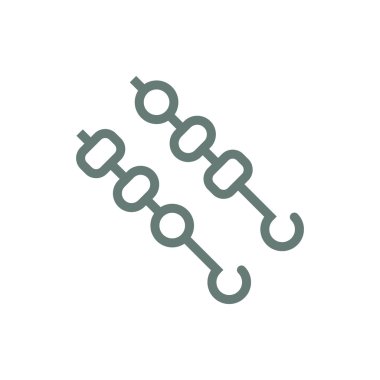 Et simgesi. Düz biçim tasarım resimleme simgesini kavra.