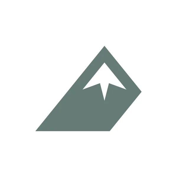 Mountain Icon Concept Flat Style Design Illustration Icon — Stock Photo, Image