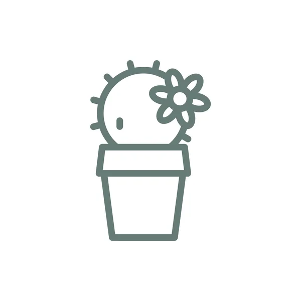 Flower Icon Concept Flat Style Design Illustration Icon — Stock Photo, Image