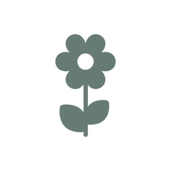 Ikona Květiny Koncepce Ikony Návrhu Plochého Stylu — Stock fotografie