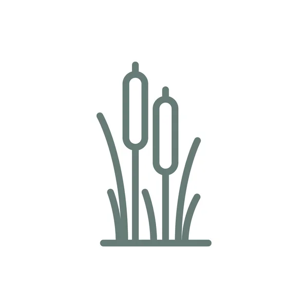 Växtrikonen Begreppet Platt Stil Design Illustration Ikon — Stockfoto