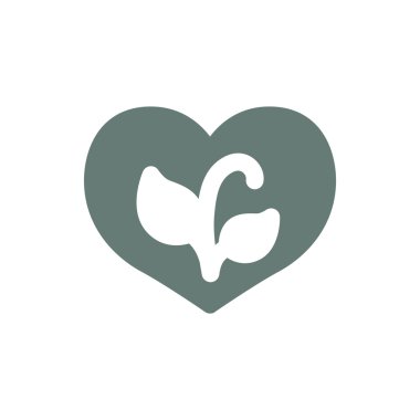 Ekoloji simgesi. Eko işareti simgesi. Düz biçim tasarım resimleme simgesini kavra.