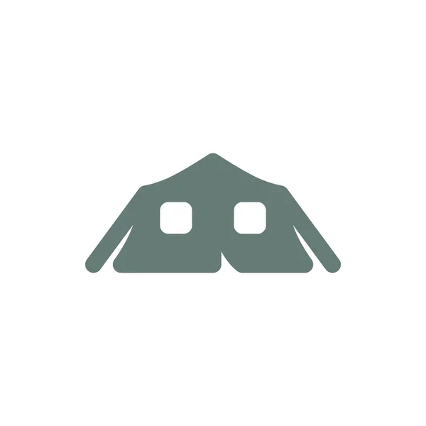 Tent Icon Concept Flat Style Design Illustration Icon — 스톡 사진