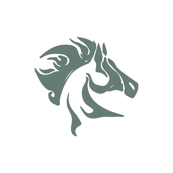 Horse icon. Concept flat style design illustration icon.