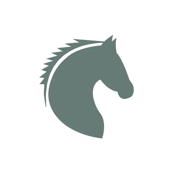 Лошадь Икона Иконка Плоским Дизайном — стоковое фото