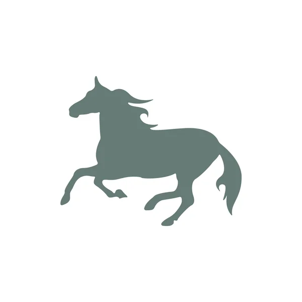 Horse Icon Concept Flat Style Design Illustration Icon — 스톡 사진