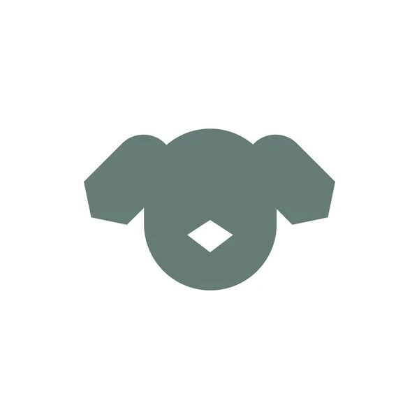 Dog Icon Concept Flat Style Design Illustration Icon — Stock Photo, Image