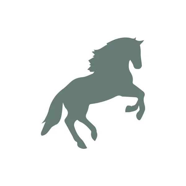 Лошадь Икона Иконка Плоским Дизайном — стоковое фото