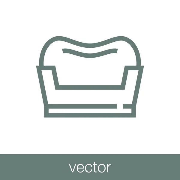 Icono Comida Para Perros Icono Ilustración Diseño Estilo Plano Concepto — Vector de stock