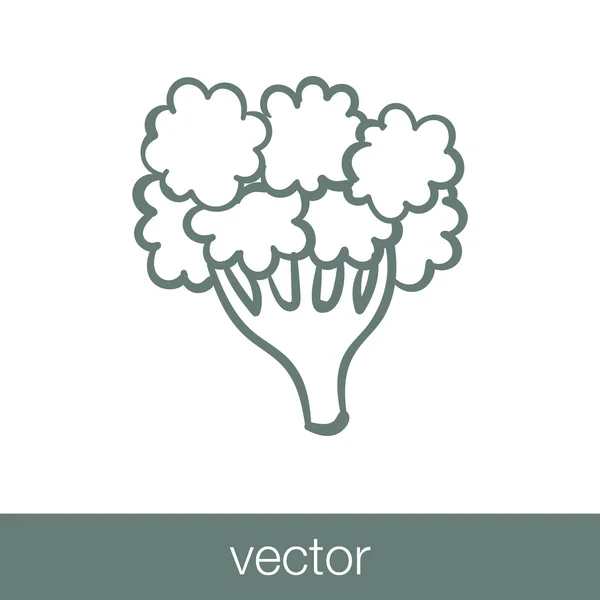 Ícone Árvore Símbolo Árvore Ícone Ilustração Design Estilo Plano Conceito — Vetor de Stock