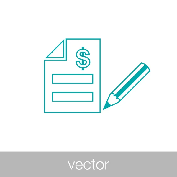 Registro mercantil - Ilustración de existencias — Vector de stock