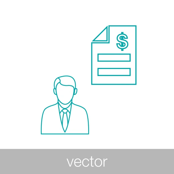 Capital próprio do proprietário — Vetor de Stock