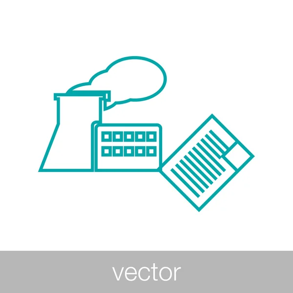 Produktionsübersicht — Stockvektor