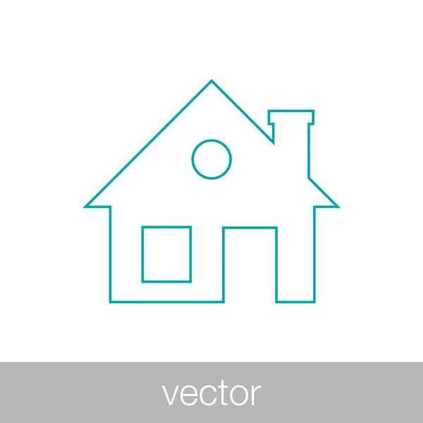 Pequeña casa — Vector de stock