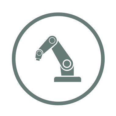 Ürün geliştirme kavramı simge. Robot simgesi. Sanayi robot ICO