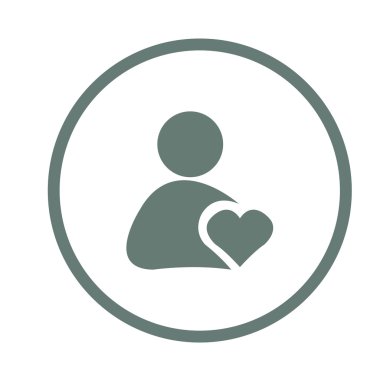 Kullanıcı dostu - düğme - iş adamı simgesi, hisse senedi resimde ben