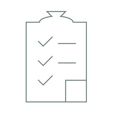 Denetim listesi Pano - hisse senedi illüstrasyon