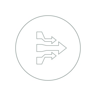 Hareketli ileri görev ok grafiği