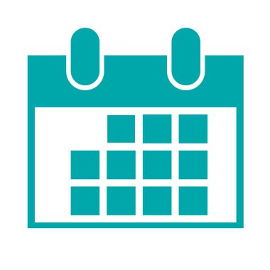 Takvim simgesini - hisse senedi illüstrasyon