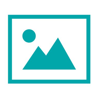 -Düğme - simgesi görüntü fotoğraf görüntü. Hisse senedi illüstrasyon düz de