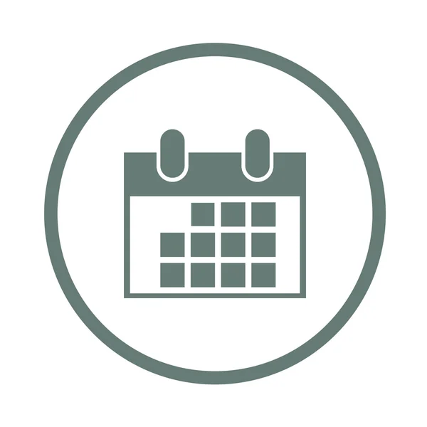 Ícone do calendário - ilustração de estoque — Fotografia de Stock
