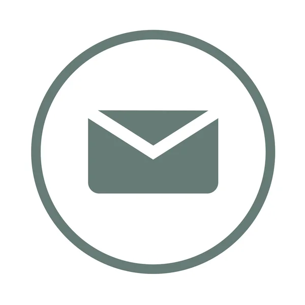 Inbox - Envelope Mail icon. Flat design icon — Stock Photo, Image