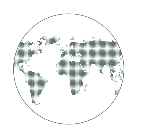 Welt - Globus Erde. — Stockfoto