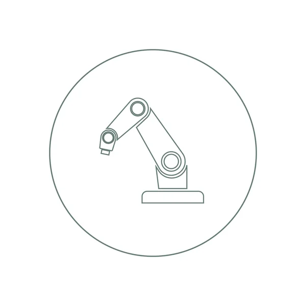 Termék fejlesztési koncepció ikonra. robot ikonra. ipari robot ico — Stock Fotó