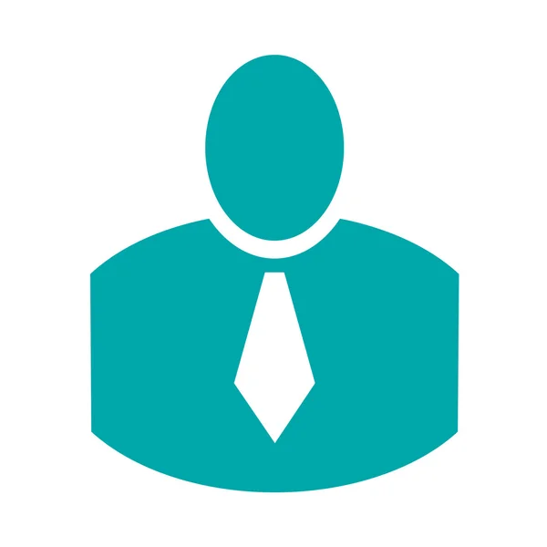 Avatar forretningsmann ikon – stockfoto