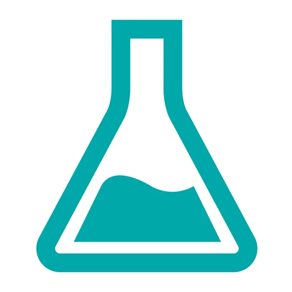 Chemicals icon Laboratory glass icon Illustration. — Stock fotografie