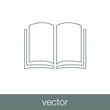 Yayımlama kavramı simge. Kitap kavramı simgesi. Hisse senedi illüstrasyon f