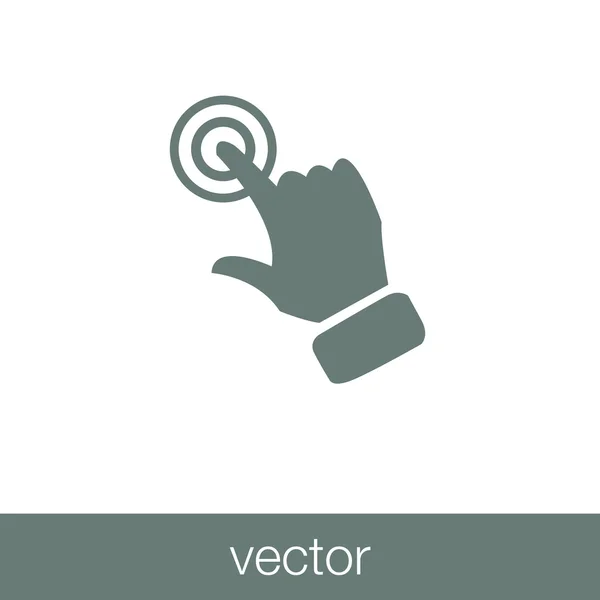 Arrastrar y soltar — Vector de stock