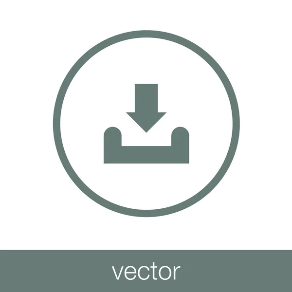 Icon herunterladen — Stockvektor