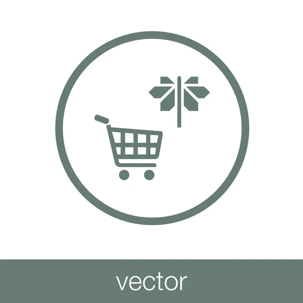 Marketing strategy concept icon. Crossroad sign concept icon. Ca — Stock Vector