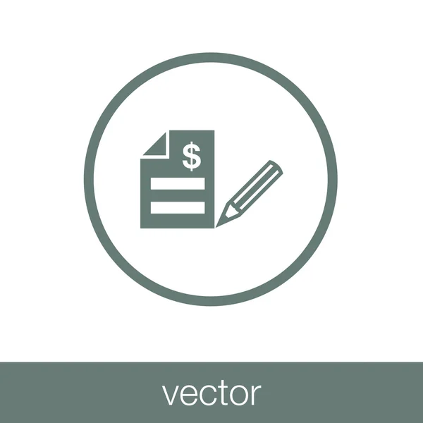 Stock Illustration - Icono de Concepto Universitario Aislado - Estudios — Vector de stock